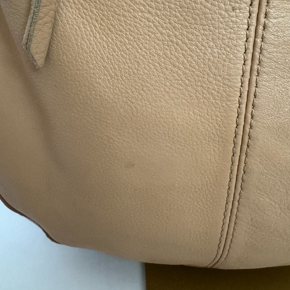 Sak Zinnia Beige Leather Front Stud Studded Pocket Purse - Picture 8 of 13